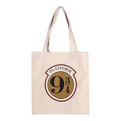 Afbeelding van Harry Potter Platform 9 3/4 katoenen Draagtas Schoudertas