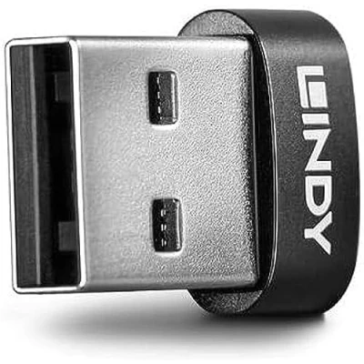 Afbeelding van Lindy 41884 USB A C Zwart, Metallic kabeladapter/verloopstukje