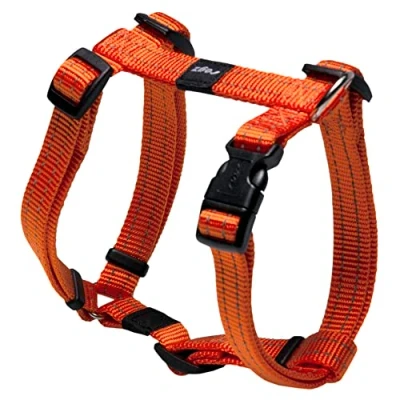 Afbeelding van Rogz For Dogs Snake Hondentuig Oranje 16 mm x 32 52 cm
