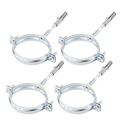 Afbeelding van (4 stuks) Metalen buisbeugels Clips Klemmen voor Ø 75 80 mm buizen (4)
