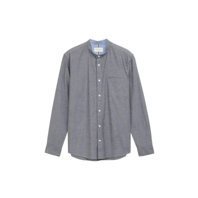 Afbeelding van TOM Tailor Oxford MIT Brusttasche Overhemd, Heren, Maat: XL, Navy chambray