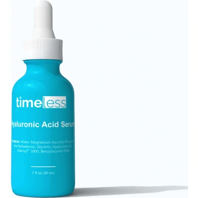 Afbeelding van Gezichtsserum Hyaluronzuur Vitamine C Serum Timeless &amp; Anti Aging Verzorging Skin Care Huidverzorging met Matrixyl 3000 Booster Vegan Alle Huidtypen ! 30ml