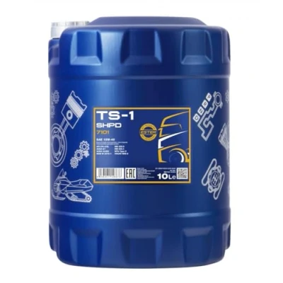 Afbeelding van MANNOL MN7101 10 TS 1 15W 40 SHPD API CH 4/CG 4/CF 4/SL motorolie, liter