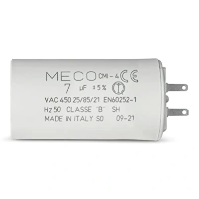 Afbeelding van Condensator 7 µF speciaal rolgordijn SOMFY met kleine aansluiting 2,8 mm 1 jaar garantie (1)