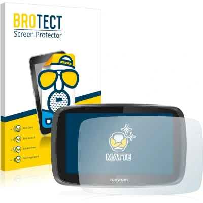 Afbeelding van BROTECT Screenprotector voor TomTom GO 5000 Folie Beschermfolie matte (2 Stuks)
