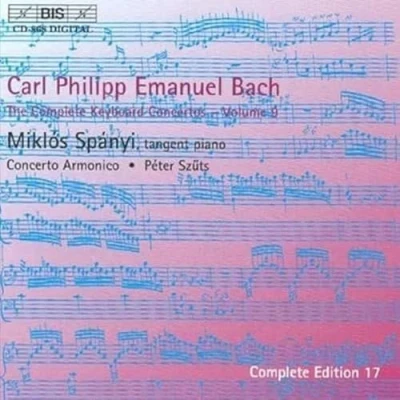 Afbeelding van Miklós Spányi, Concerto Armonico C.P.E. Bach: Keyboard Concertos Vol.9 (CD)