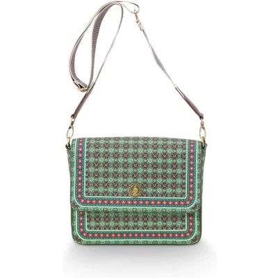 Afbeelding van Schoudertas Pip Studio Clover Cross Body Flap Small Green