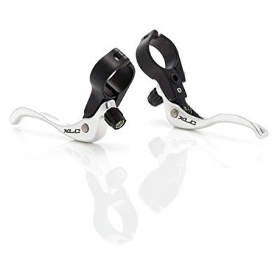 Afbeelding van XLC CROSS remgreep 31.8mm zwart/zilver stel BLR02