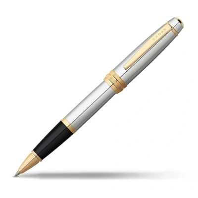 Afbeelding van Cross Bailey Medalist Rollerball Selectip Pen (lijndikte M, in premium geschenkdoos) chroom verguld