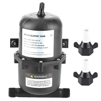 Afbeelding van EBTOOLS Accumulator Tank voor Boten, Druk Waterpomp Flow Control 0.75 L 125PSI Waterdicht Marine RV Boot