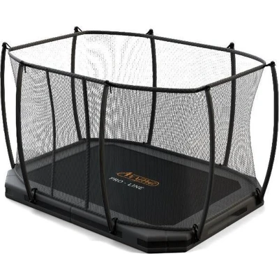 Afbeelding van Trampoline Avyna Pro Line Inground 352 + Royal Class Veiligheidsnet Grijs