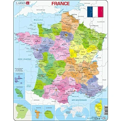 Afbeelding van Larsen LA A5 FR puzzel Framepuzzel 70 stuk(s) Kaarten