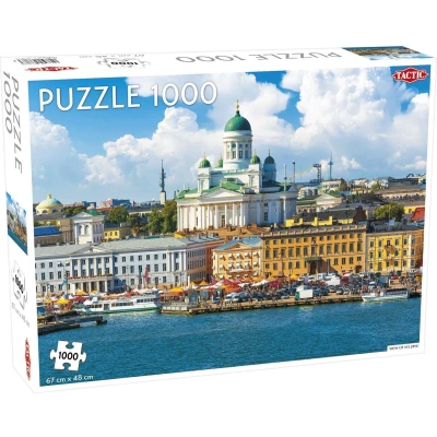 Afbeelding van Puzzel Around the World Northern Stars: View of Helsinki 1000 stukjes