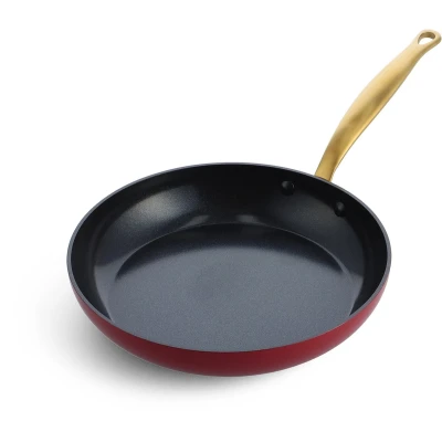Afbeelding van Greenpan Barcelona Red Koekenpan 28 cm PFAS vrij