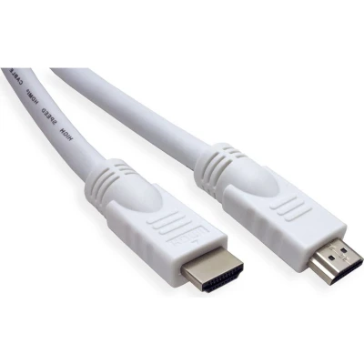 Afbeelding van HDMI kabel versie 1.4 (4K 30Hz) CCS aders / wit 7,5 meter