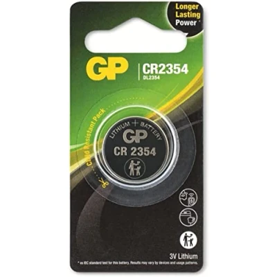 Afbeelding van GP Knoopcel CR2354 3 V 1 stuk(s) 560 mAh Lithium GPCR2354STD234C1