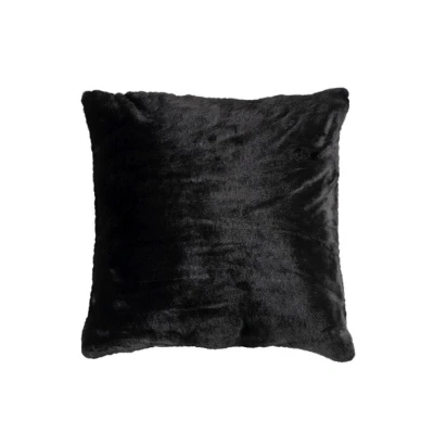 Afbeelding van Heaven Vacht Kussen Hoogpolig Soft Touch Zwart 48x48 cm