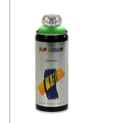Afbeelding van dupli color platinum ral 6018 geelgroen 719493 400 ml
