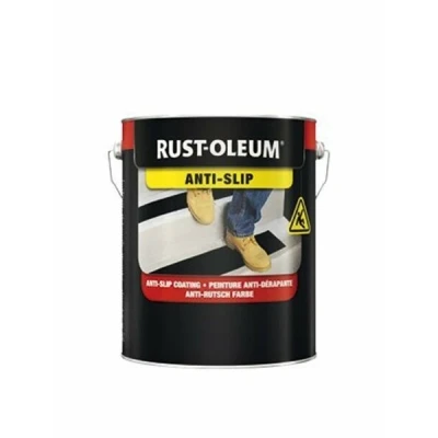 Afbeelding van rust oleum 7100 anti slip coating ral 1023 verkeersgeel 5 ltr