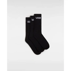 Afbeelding van Vans Classic CREW 3PACK Sokken, Heren, Maat: 42.5 47, Black