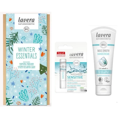 Afbeelding van Lavera Basis sensitiv winter essentials giftset 1 stuks