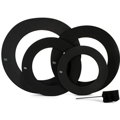 Afbeelding van Tama SSRP52K Soft Sound Rings 10 12 14 16 + Beater