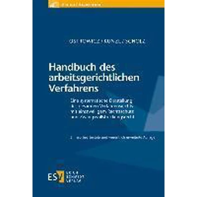 Afbeelding van Handbuch Des Arbeitsgerichtlichen Verfahrens