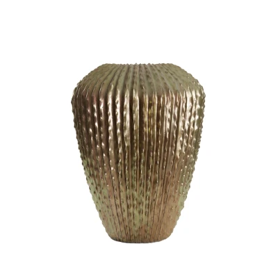 Afbeelding van Light &amp; Living Vaas CACTI 66x66x88 Goud