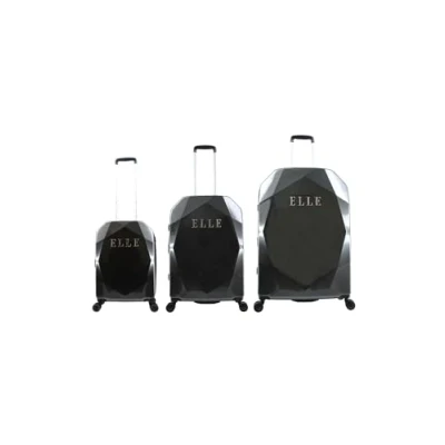 Afbeelding van ELLE Kofferset Trolley, Maat: One Size, Anthracite