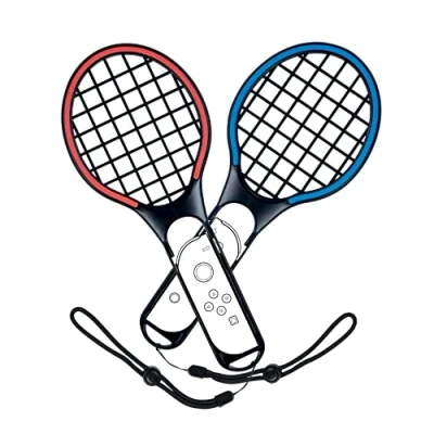 Afbeelding van Bigben Tennisrackets geschikt voor Nintendo Controller behuizing Compatibel met Switch