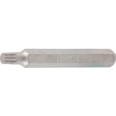 Afbeelding van BGS 4861 Bit lengte 75 mm 10 (3/8&quot;) buitenzeskant veeltand (voor XZN) M8