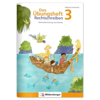 Afbeelding van Das Übungsheft Rechtschreiben 3: Methodentraining und Diktate, Deutsch, Klasse 3