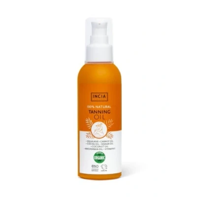 Afbeelding van Incia 100% Natuurlijke Bruinversnellende Bronzing Olie Voor Elk Huidtype Vegan 150 ml