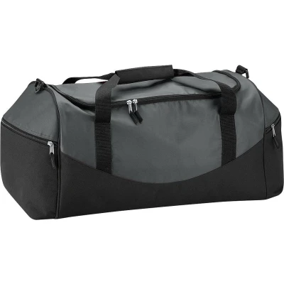 Afbeelding van Quadra Teamwear Holdall Reistas (55 Liter), Grafiet/Grijs/Zwart, Eén maat