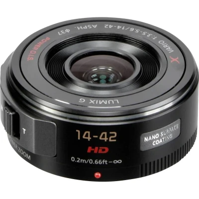 Afbeelding van Panasonic 14 42mm f/3.5 5.6 PowerZoom groothoek zoomlens Zwart