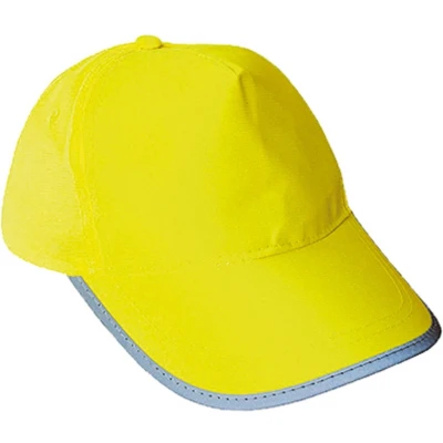 Afbeelding van Korntex KX058 Adult Basic Hi Vis Cap Montpelier Baseballpet Reflecterend Neon Geel