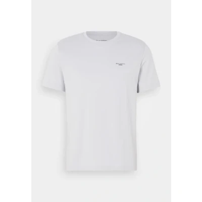 Afbeelding van Marc O&#039;Polo Denim LOGO Print Tshirt basic, Heren, Maat: Large, Concrete clay