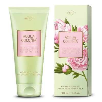 Afbeelding van 4711 Acqua Colonia Peony &amp; Sandalwood Shower GEL Douchegel, Maat: 200 ml,