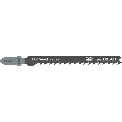 Afbeelding van Bosch Accessoires Decoupeerzaagblad T 144 DP Precision for Wood 3st 2608633A31