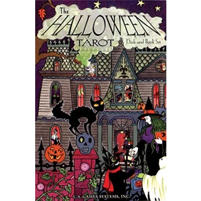 Afbeelding van The Halloween Tarot Deck &amp; Book Set: 78 Card [With Book]