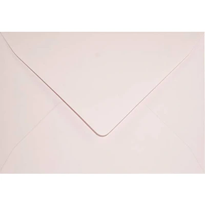 Afbeelding van Netuno 100 Pastel roze enveloppen B6 125x175mm driehoekige flap natte lijm 120g Keaykolour Pink hoge kwaliteit gekleurde gemaakt van premium papier elegante gerecycled voor bruiloft verjaardag doop kerstmis