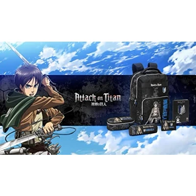 Afbeelding van Comix Anime Etui Attack on Titan 22 x 8 cm Polyester