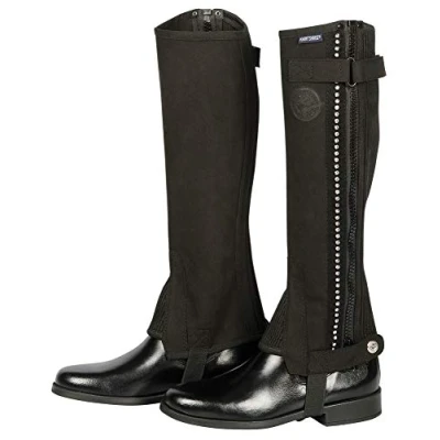 Afbeelding van Harry&#039;s Horse Minichaps amara crystal 6 Jaar Zwart