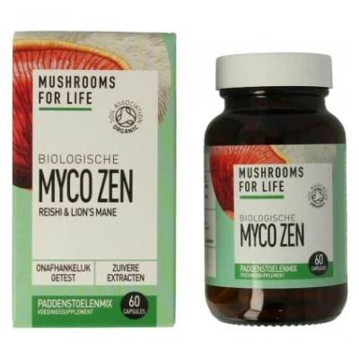Afbeelding van Mushrooms F Life Myco zen bio 60 capsules