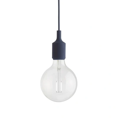 Afbeelding van Muuto E27 Hanglamp Midnight blue