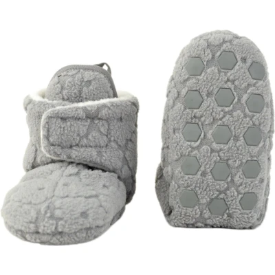 Afbeelding van Lodger Babysloffen Slipper Folklore Fleece Drizzle 6 12mnd