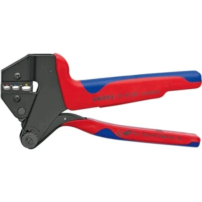 Afbeelding van Knipex perskabelschoentang le 200mm uitv bed hand matrijs vast 97 43 06