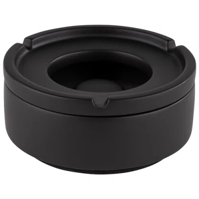 Afbeelding van APS 559 windasbak &quot;ELEMENT&quot;, met meubelvriendelijke onderkant, beton, zwart, Ø 10,5 cm