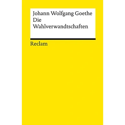 Afbeelding van Die Wahlverwandtschaften