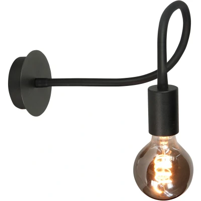 Afbeelding van Highlight wandlamp Flex 1 lichts 50 x10 cm zwart